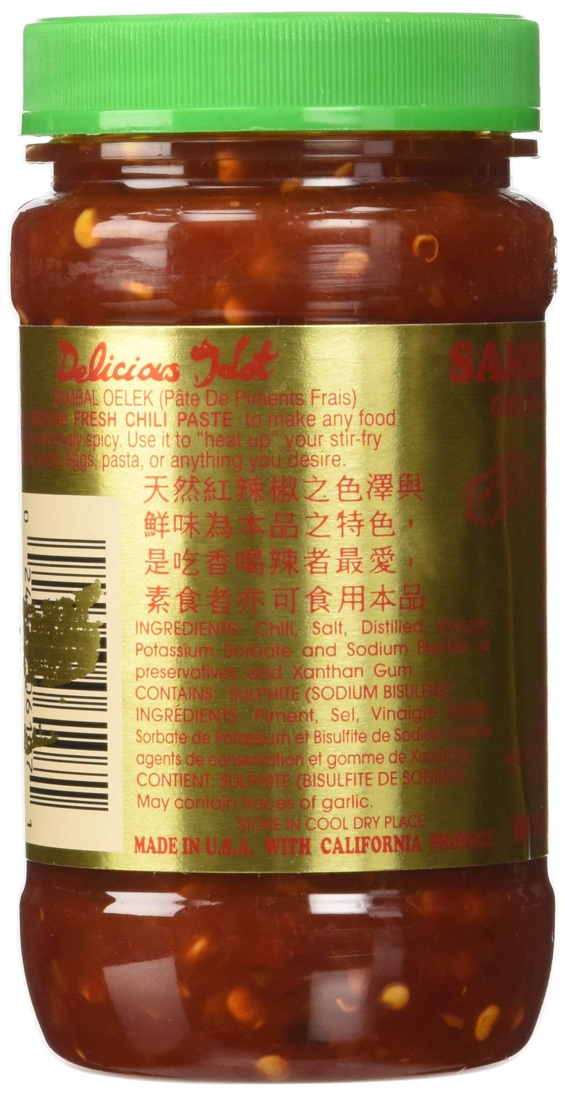 Huy Fong Huey Fong Sambal Oelek Chili Paste 8 Oz - Image 4